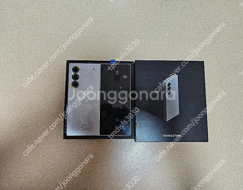 갤럭시 폴드6 256GB 실버 전체 올갈이한거 미사용 ...--1