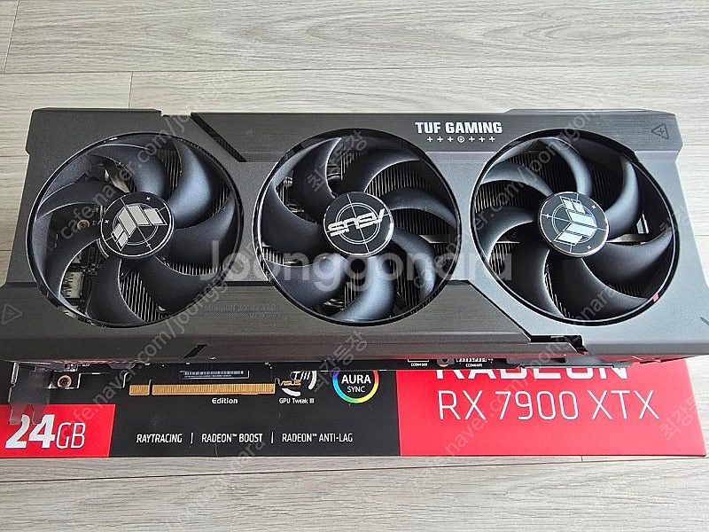 asus 7900xtx 터프 24gb 그래픽카드팝니다--0