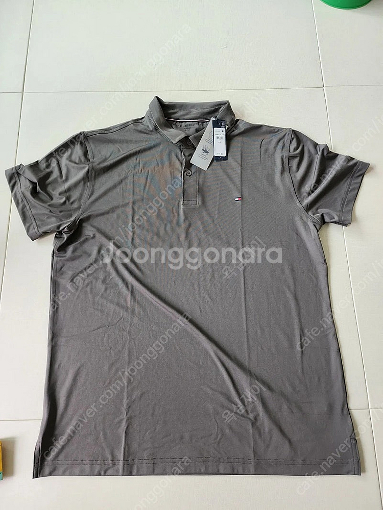 타미힐피거 퀵드라이 폴로티 L 사이즈(105) 새상품 팝니다--2