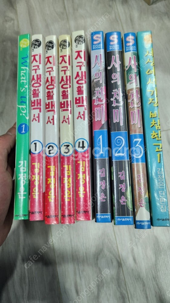 김정은 작가 순정만화 일괄 택포 3.5--6