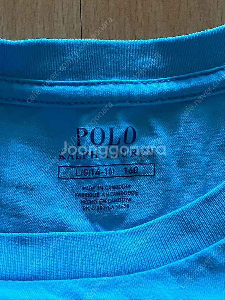 폴로 키즈 반팔티(사이즈 160) 팝니다.--3