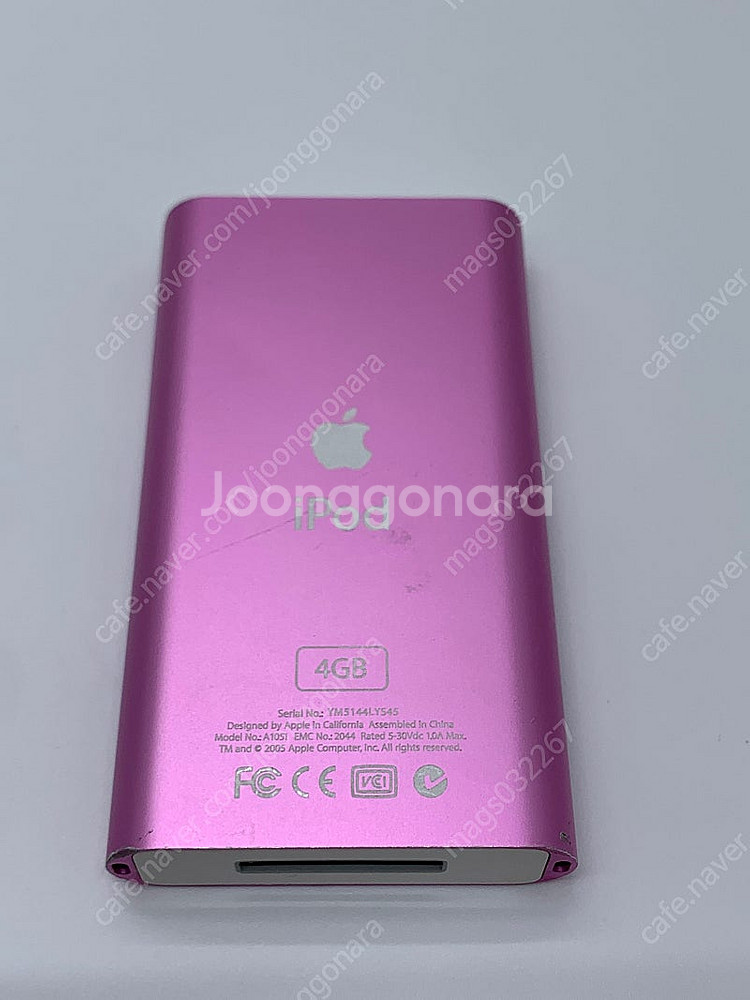 아이팟 미니 1세대 핑크 4g--4