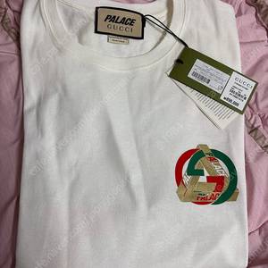 구찌x팔라스 티셔츠 화이트 XXL