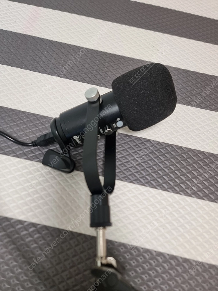 유투브 방송장비 마이크 노래녹음 컴퓨터연결 이미지
