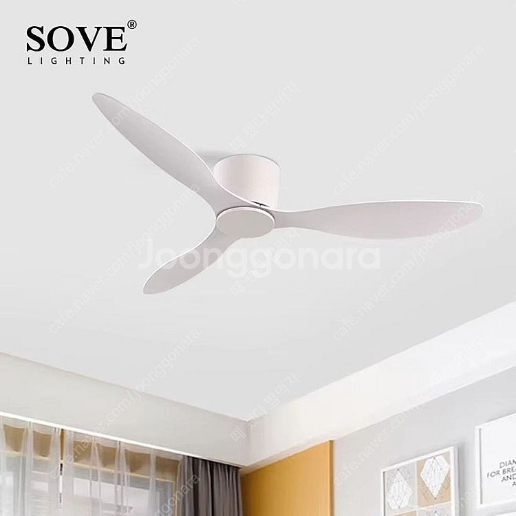 소브 실링팬 모던 A2 화이트 저 형 DC모터 30W ...--4
