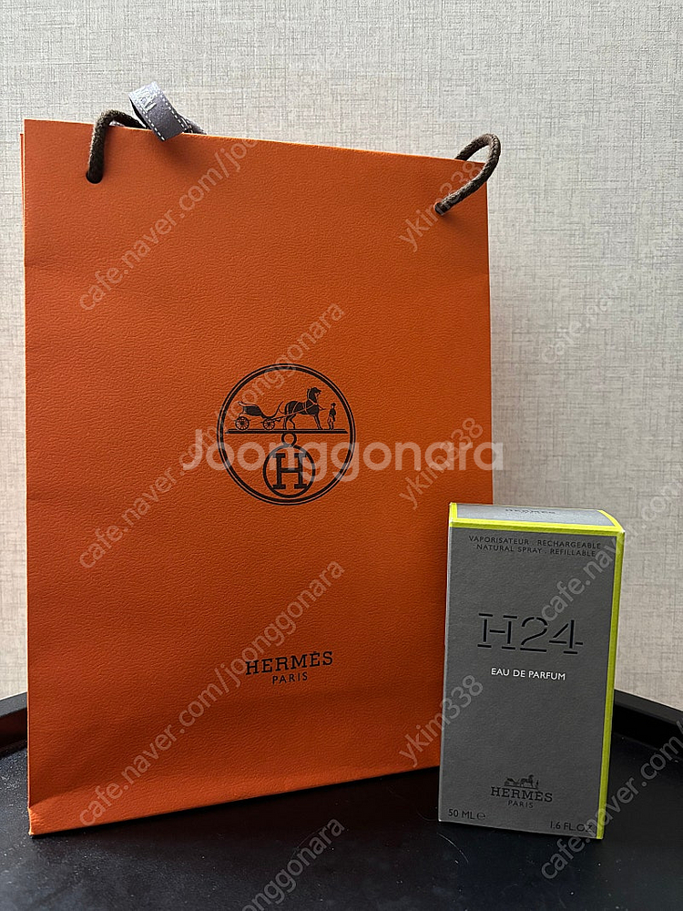 에르메스 H24 오 드 퍼퓸 50ml 미개봉 새상품--0