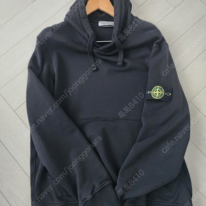 스톤아일랜드 와펜 후드티 블랙 XL