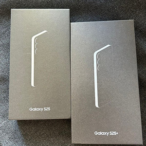 갤럭시S25 및 갤럭시S25플러스 256G(미개봉자급제)