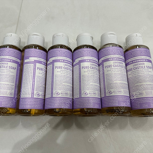 닥터브로너스 캐스틸 솝 라벤더 120ml 6개