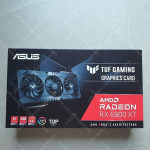 ASUS TUG RX6900XT TOP 그래픽카드 팝니다.