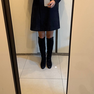 ALDO알도스웨이드롱부츠 블랙