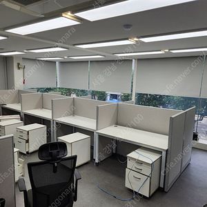 사무실책상 [신품]강남논현동가구거리 FX-1퍼시스 형태 사무용가구 화이트책상 아르카책상