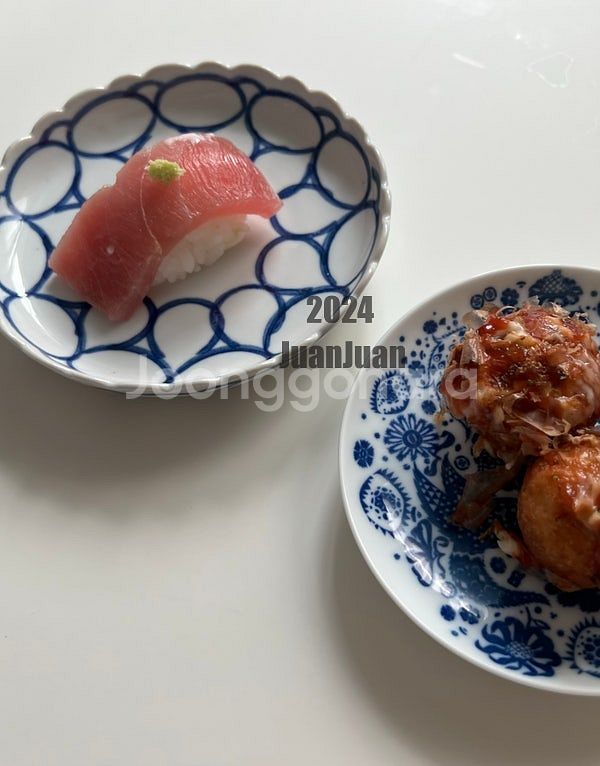 일본 블루 접시 3P(새상품), 일본 그린 접시 2p,...--4