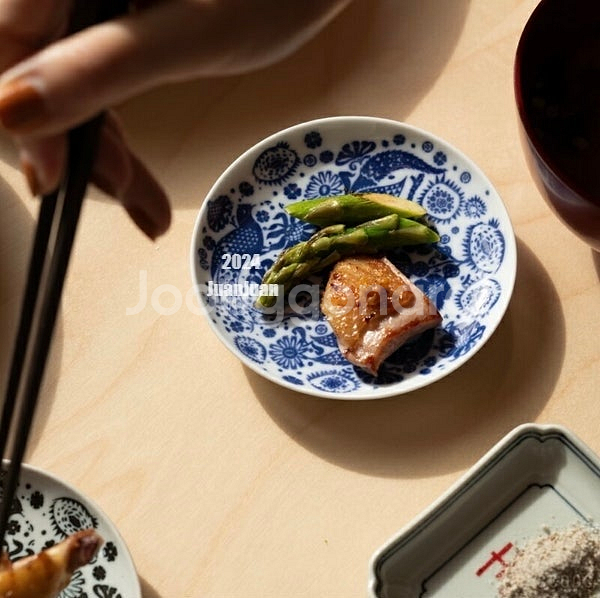 일본 블루 접시 3P(새상품), 일본 그린 접시 2p,...--5