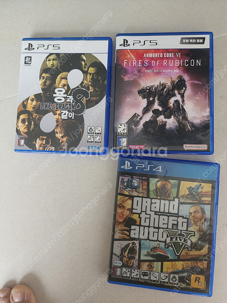 용과같이8 아머드코어6 GTA5팝니다--0