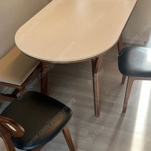 라움에스알(라움 SR) 세라픽 식탁, 의자 세트
