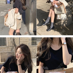 가내스라 오디네르 제작 브로티셔츠 블랙