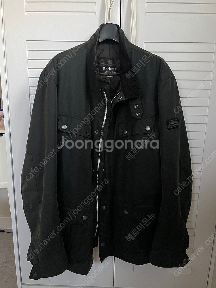 바버인터네셔널 남성 왁스자켓 카키( 올리브) L사이즈--0