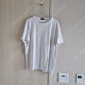 띠어리 반팔티 화이트 XL