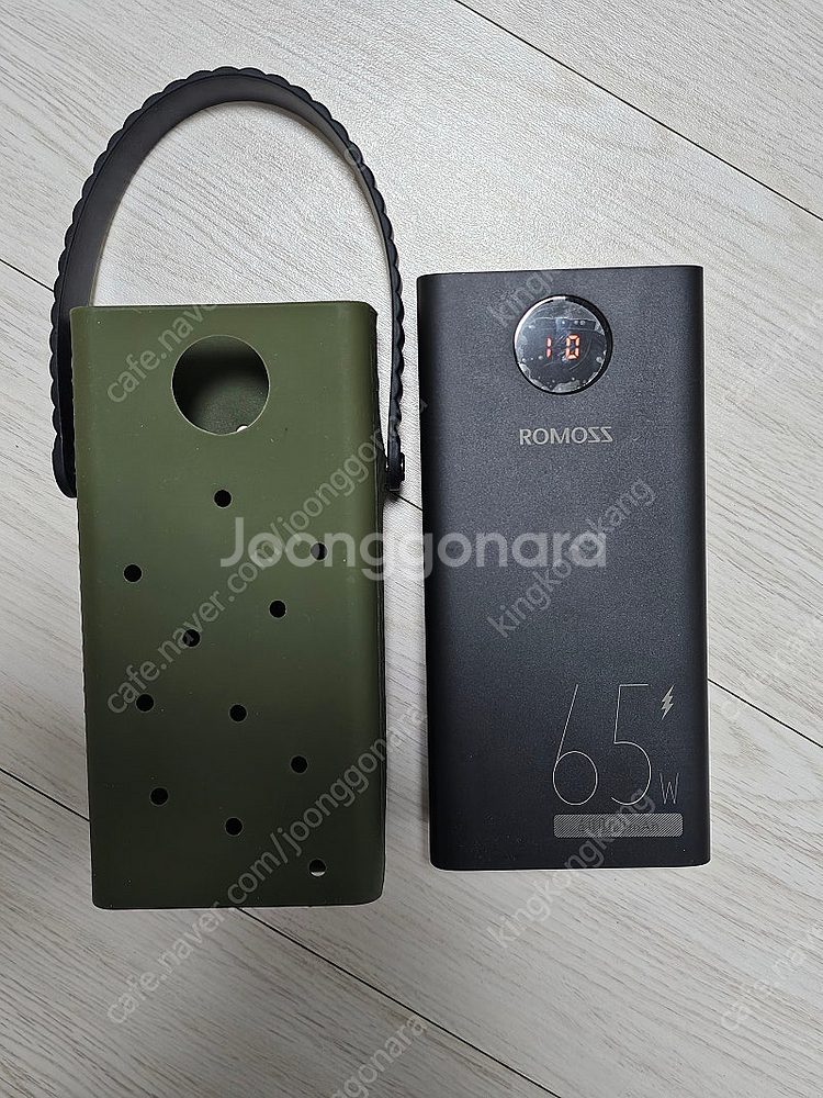 로모스 보조배터리 + 실리콘케이스PEA40pro 65w...--0