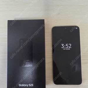 삼성 갤럭시 S23 256GB 자급제 블랙 (35만)