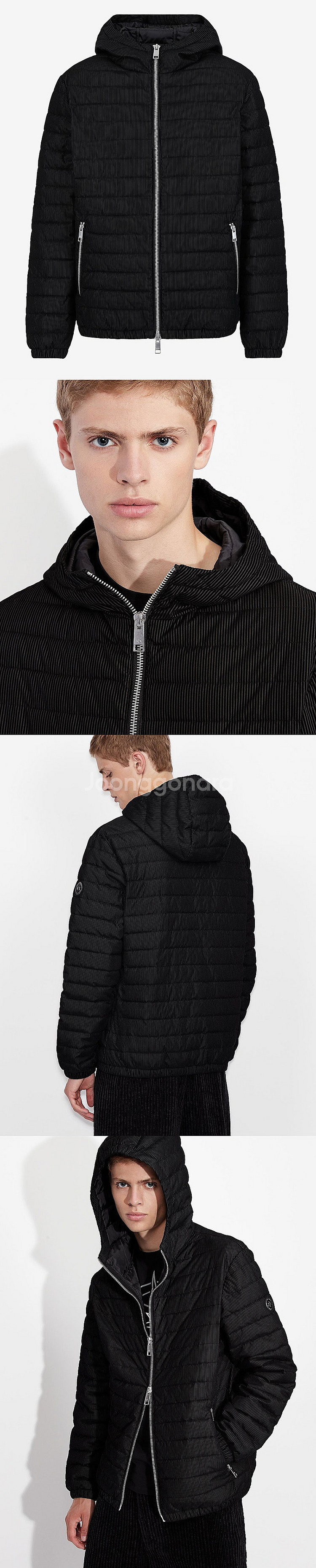 정품 새상품 고급스런 Armani Exchange 퀼트...--0