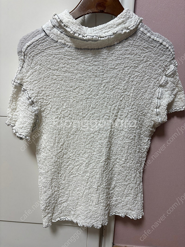 미 이세이미야케 콜리플라워 탑 (새제품)--1