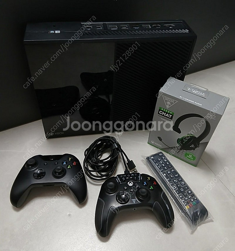 Xbox One 게임3개/컨트롤러2개/미사용 헤드셋.리...--0
