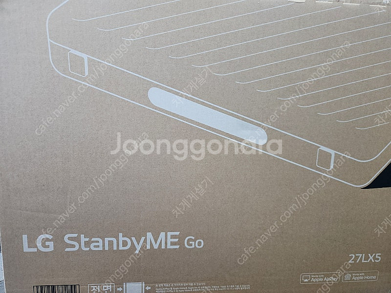 LG 스탠바이미 Go 27LX5 미개봉 새상품--3