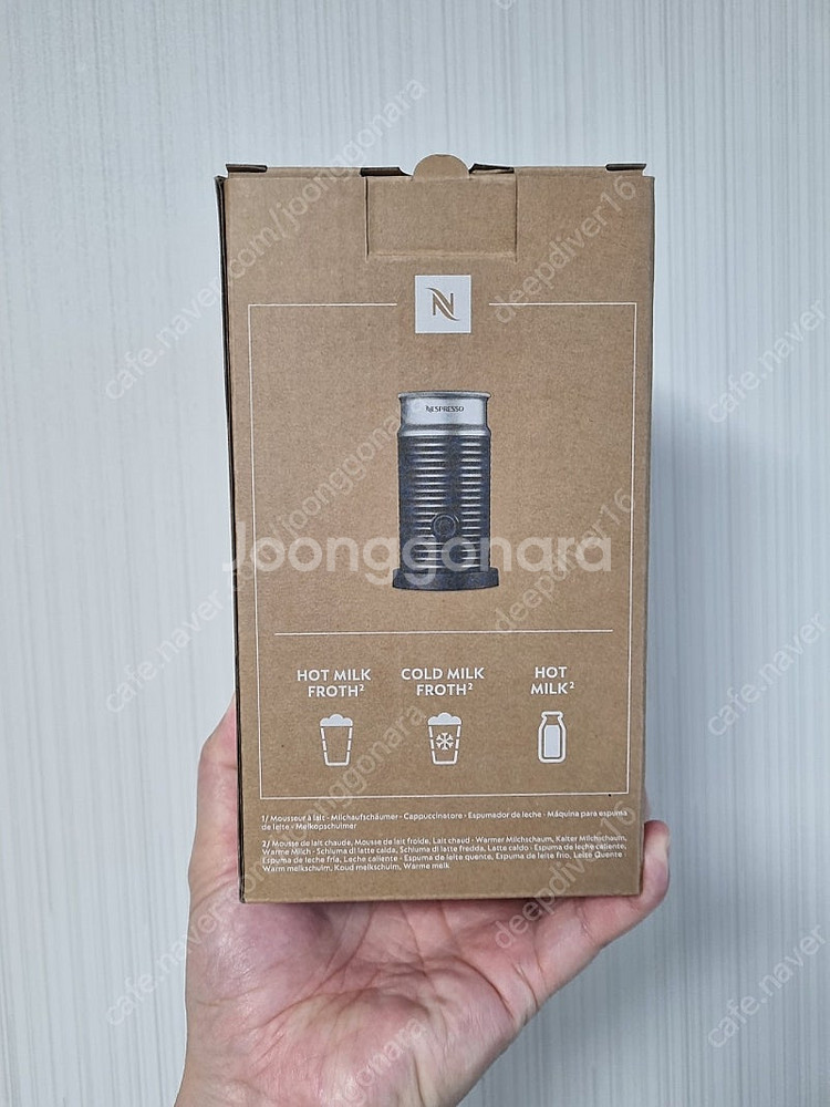 에어로치노3 네스프레소 정품--0
