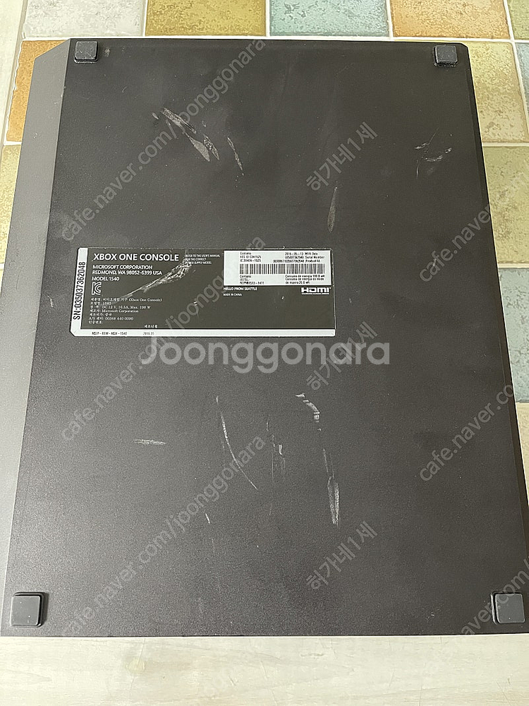 XBOX ONE 500G 구형 초기모델 택포 45000...--3