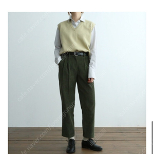 아쎄르 코듀로이 호웰 팬츠 카키 s