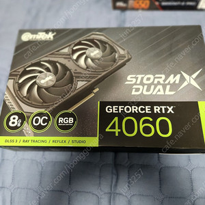 이엠텍 지포스 rtx4060 STORM X Dual OC D6 8GB