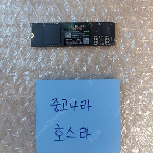 택포 wd black sn770 500gb