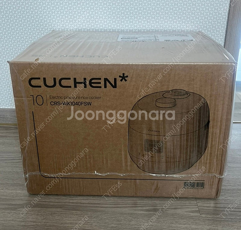 [미개봉] 쿠첸 1등급 10인용 전기밥솥 CRS-WK1040FSW--2