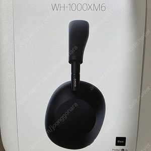 소니코리아 WH-1000XM6 블랙 미개봉 신품