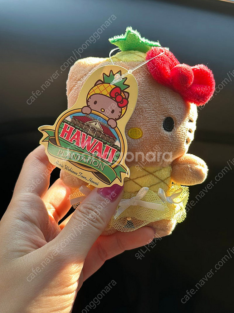 하와이 산리오 태닝 키티 키링 판매합니다 :)--0