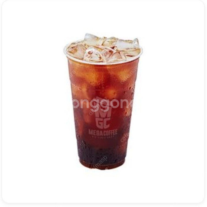 메가커피 아이스아메리카노 기프티콘 1,700원--0
