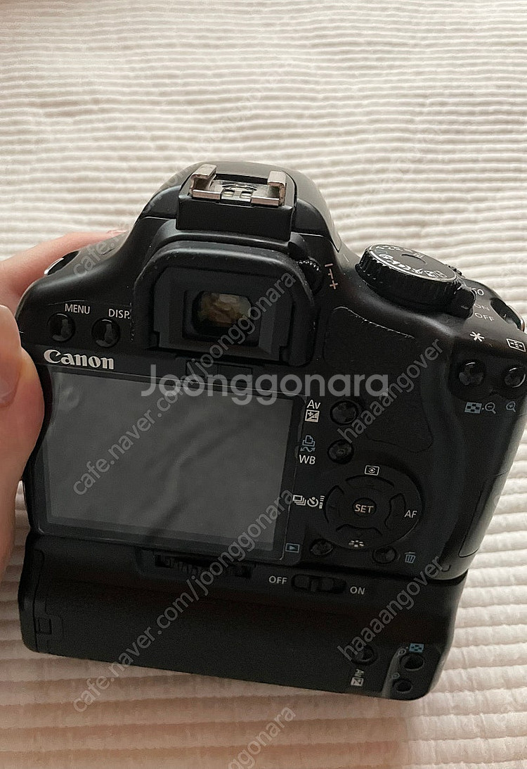 캐논 EOS 450D (렌즈/메모리 카드 포함)--4