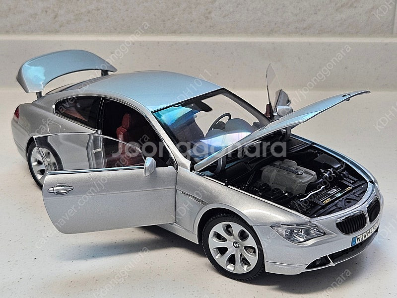 1/18 1:18 교쇼 딜러버전 BMW E63 6시리즈...--2