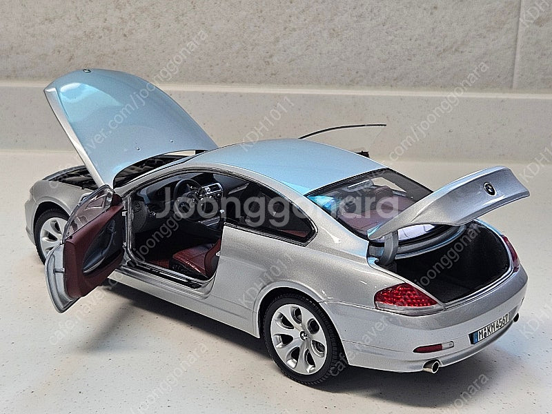 1/18 1:18 교쇼 딜러버전 BMW E63 6시리즈...--3