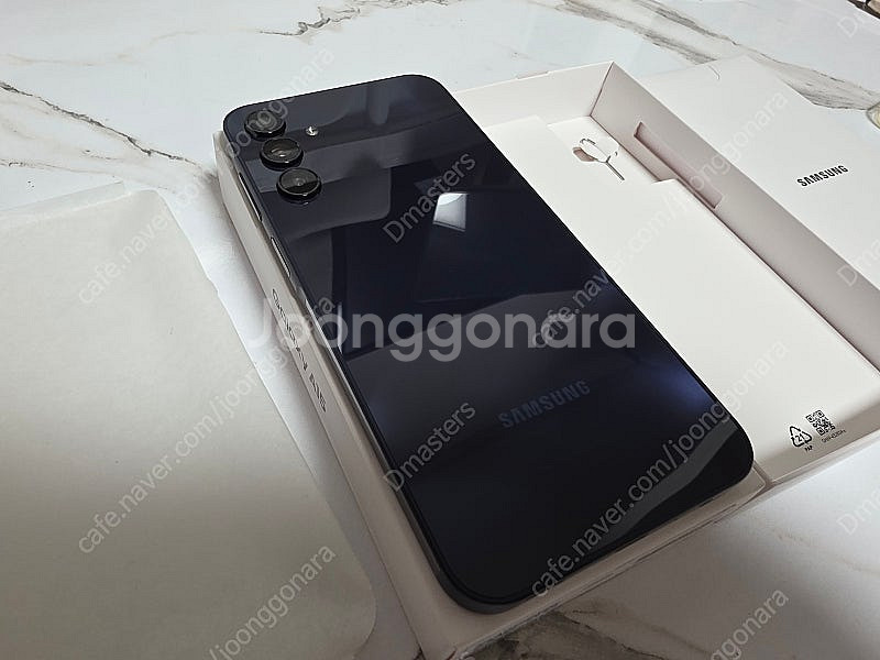 갤럭시 A15 블루블랙 128GB 판매합니다 (선택약정할인 가능/거의 새것/미사용_의무통화 외)--0