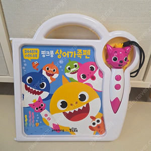 핑크퐁 상어가족펜