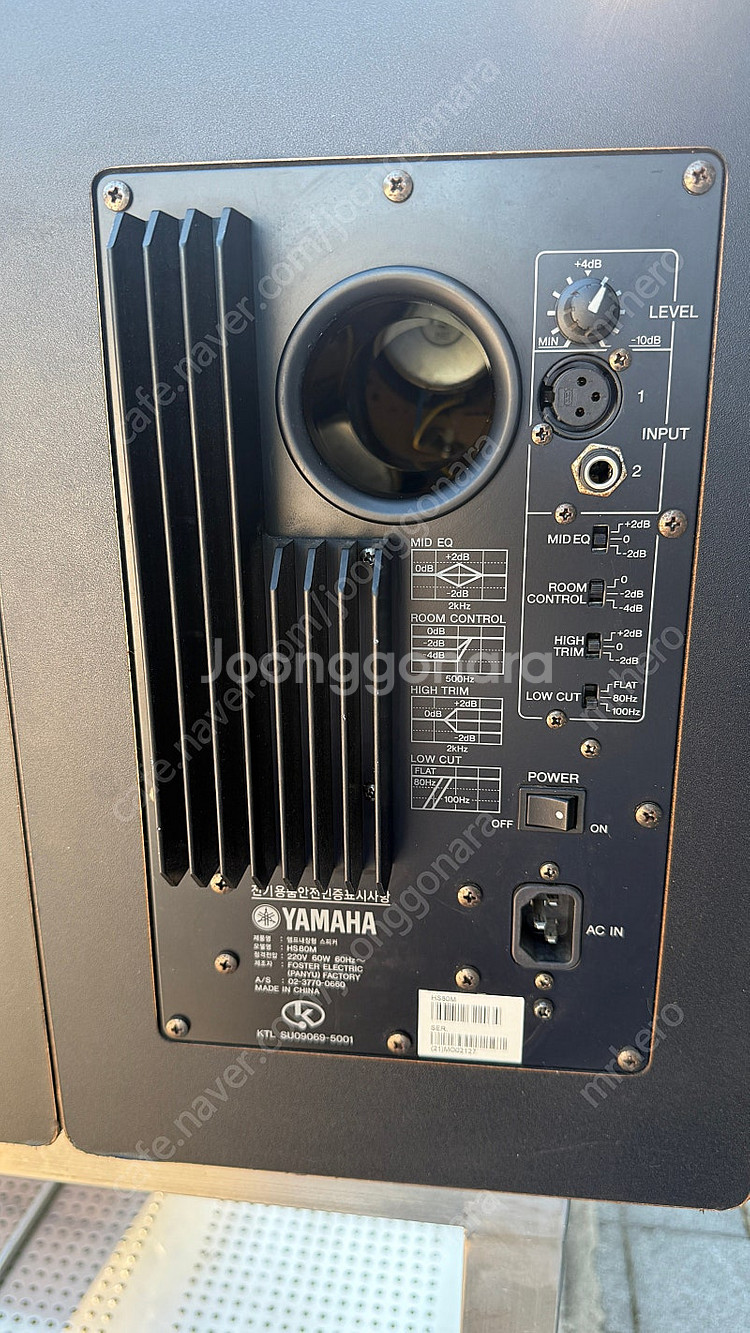 YAMAHA 스피커 HS80M--3