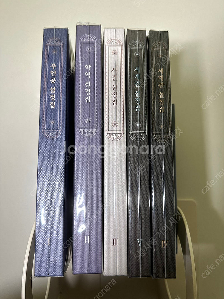 새 책 ) 주인공설정집, 악역설정집, 사건설정집, 세계...--3