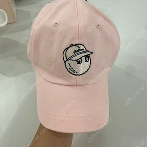 말본 핑크 볼캡 캡모자
