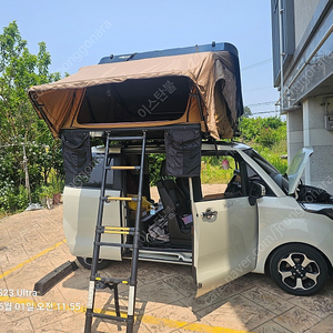 아베나키 3.5 루프탑 레이전용 루프랙 어닝 포함