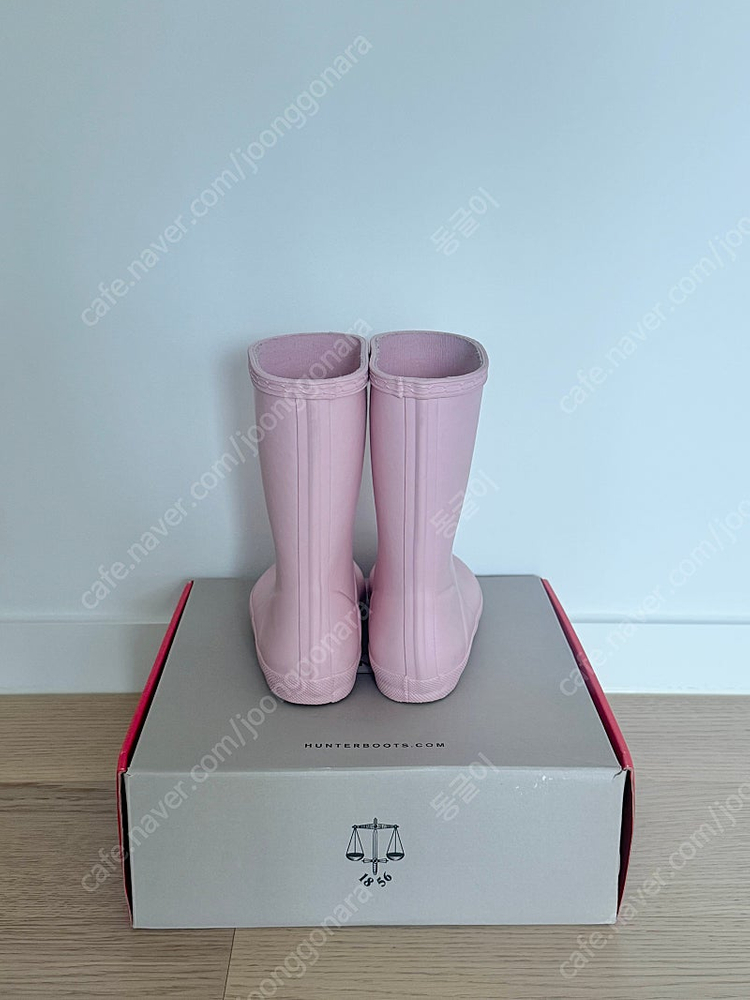 헌터 키즈 레인부츠 라이트핑크 180 uk12--3