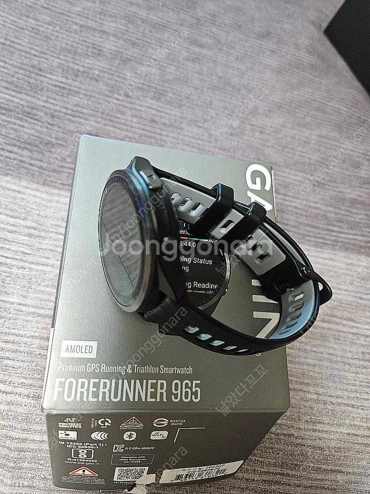 가민 포러너 965 블랙--3