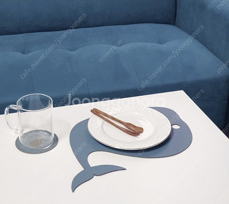 고래 테이블매트 (새제품)--0